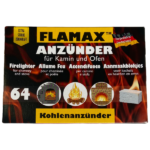 FLAMAX Anzünder für Kamin & Ofen, 64 Würfel