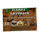 FLAMAX Öko Anzündwürfel 32 für Grill, Kamin und Ofen